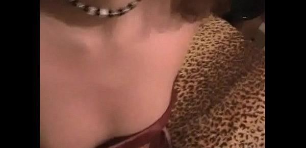 Elegant brunette Tanya fucks on camera